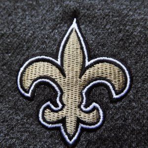 New Orleans Saints Tommy Bahama Black Half Zip (M) NEW!! 🏈